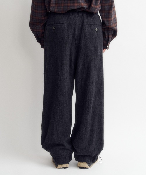 DIGAWEL（ディガウェル） パンツ Hem gathers pants メンズ レディース