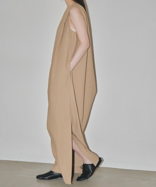 TODAYFUL 「TODAYFUL」 ノースリーブワンピース 36inch ベージュ