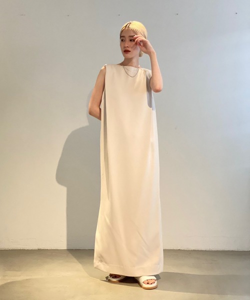 TODAYFUL 「TODAYFUL」 ノースリーブワンピース 36inch ベージュ