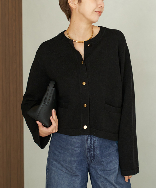 plage（プラージュ） カーディガン Metal Button ニットジャケット