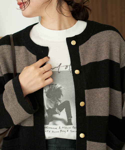 plage（プラージュ） カーディガン Metal Button ニットジャケット