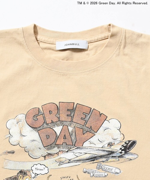 Johnbull（ジョンブル） tシャツ アーティストTシャツ（GREEN DAY