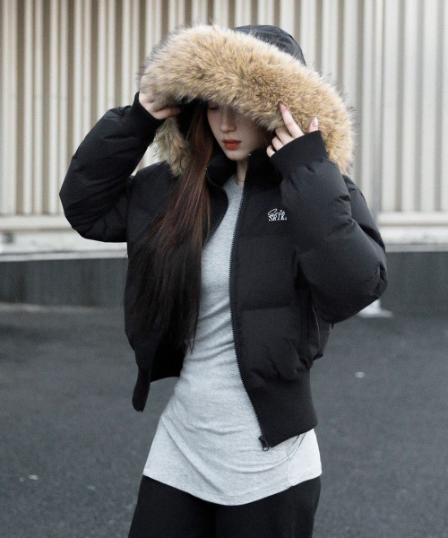 NEW GENTLEMAN ダウンコート ダウンジャケット レイキャビク ファー