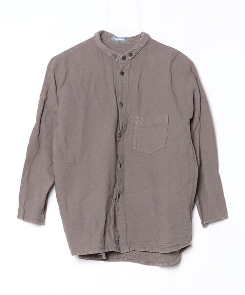 プランテーション 長袖ブラウス Plantation（プランテーション） 長袖ブラウス M size ブラウン