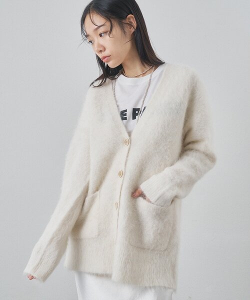 Whim Gazette（ウィム ガゼット） カーディガン スーリーアルパカ