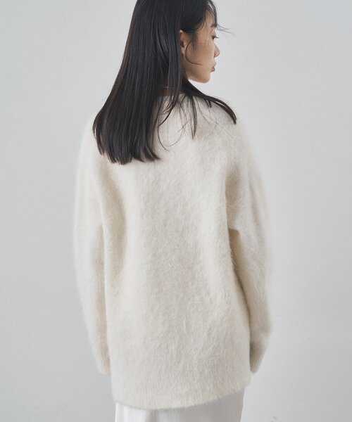 Whim Gazette（ウィム ガゼット） カーディガン スーリーアルパカ