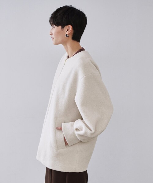 OPAQUE.CLIP（オペークドットクリップ） ノーカラーコート コート