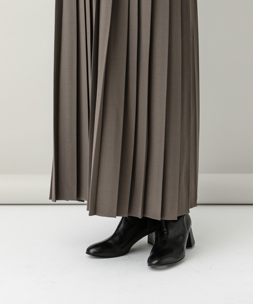 curensologyカレンソロジープリーツサロペットスカート(黒・フリー) Curensology（カレンソロジー）の「プリーツサロペット（）」 - WEAR