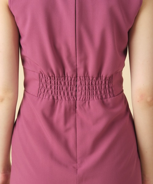 「ROYAL PARTY」 ノースリーブワンピース FREE ブラック レディース_画像9