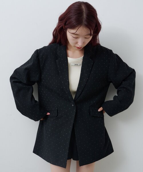 STARTEXCEEDEND テーラードジャケット23SS ポーガーズ BARNYARDSTORM（バンヤードストーム） ジャケット テーラード