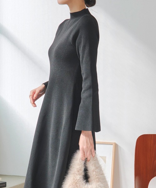 「KOBE LETTUCE」 ニットワンピース M アイボリー レディース_画像8