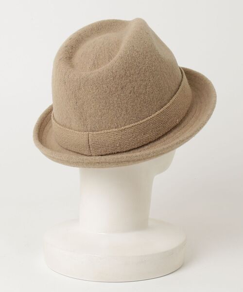 「OVERRIDE」 ハット 58cm ベージュ メンズ_画像2
