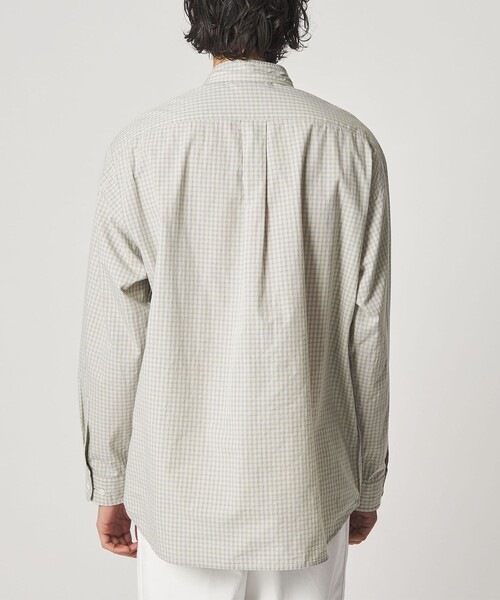 状態良好★スティーブンアラン　リバースシームシャツ　ホワイト　S STEVEN ALAN（スティーブンアラン） シャツ オーガニックコットン