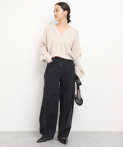 「tibi」 デニムパンツ 25 ブラック レディース_画像4
