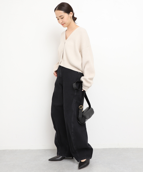 「tibi」 デニムパンツ 25 ブラック レディース_画像8