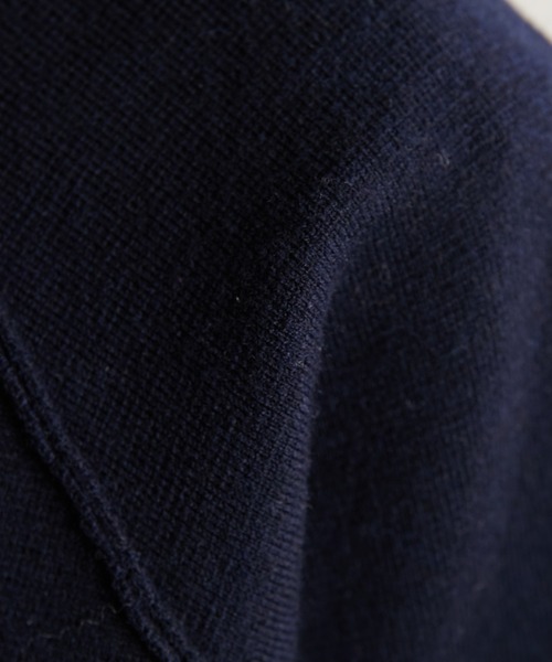 「COLLAGE GALLARDAGALANTE」 長袖ニット FREE ネイビー レディース_画像2