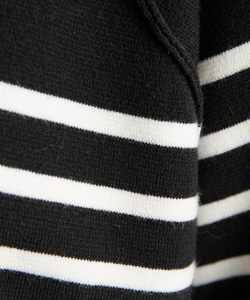「COLLAGE GALLARDAGALANTE」 長袖ニット FREE ネイビー レディース_画像5