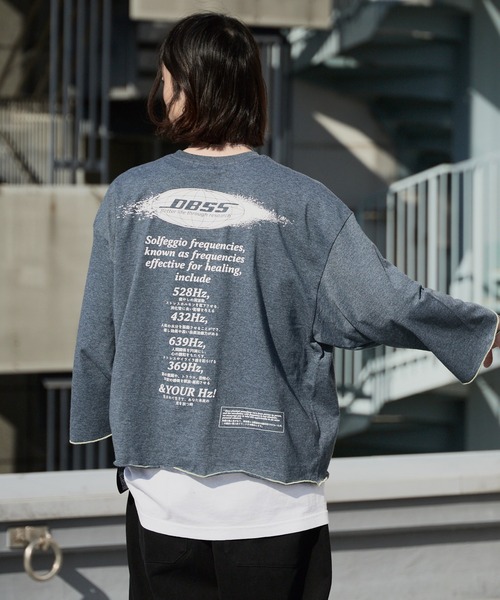 DIET BUTCHER SLIM SKIN ダメージ穴チュニックワンピトップス DIET BUTCHER SLIM SKIN（ダイエットブッチャースリムスキン） tシャツ
