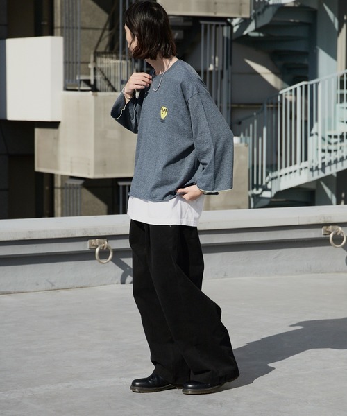 DIET BUTCHER SLIM SKIN ダメージ穴チュニックワンピトップス DIET BUTCHER SLIM SKIN - NEO TOKYO EMERGENCY - TEENAGER ONLINE STORE