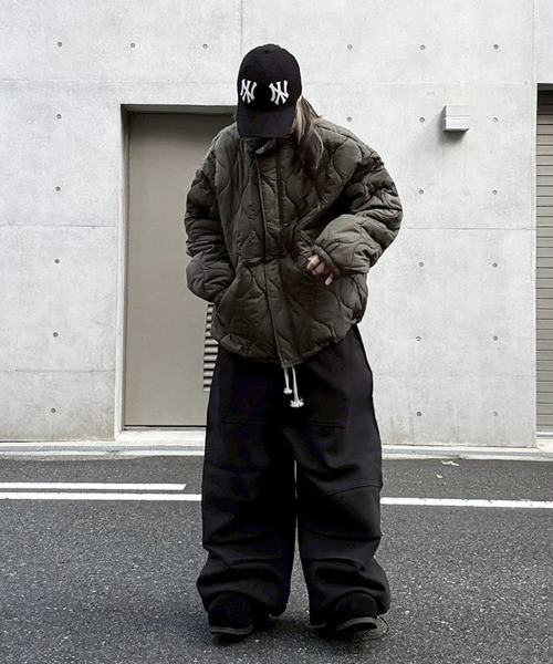 YACA（ヤーカ） コート アウター Stand Collar Quilting Jacket