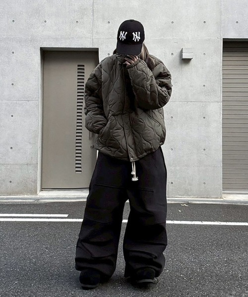 YACA（ヤーカ） コート アウター Stand Collar Quilting Jacket