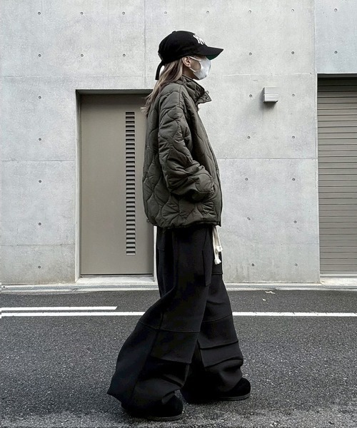 YACA（ヤーカ） コート アウター Stand Collar Quilting Jacket