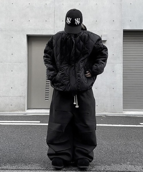 YACA（ヤーカ） コート アウター Stand Collar Quilting Jacket