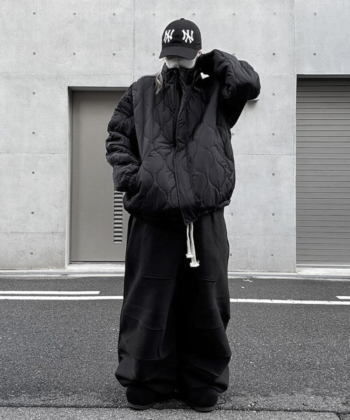 YACA（ヤーカ） コート アウター Stand Collar Quilting Jacket