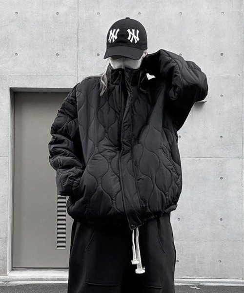 YACA（ヤーカ） コート アウター Stand Collar Quilting Jacket