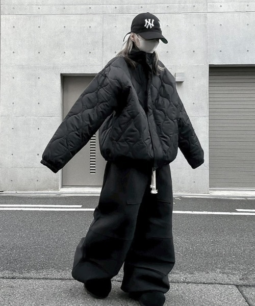 YACA（ヤーカ） コート アウター Stand Collar Quilting Jacket
