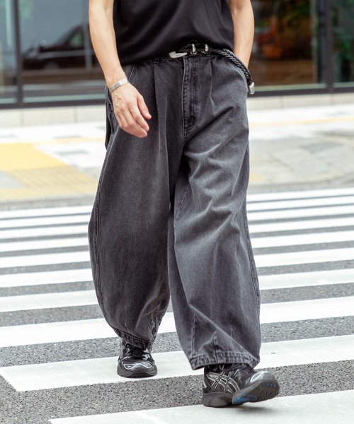 CITY TOKYO」 デニムパンツ 2 ブラック メンズ