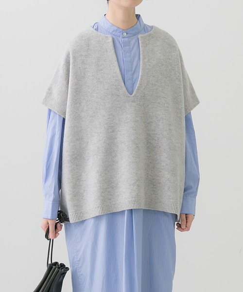 【かぐれ】　ニットベスト かぐれ ニットベスト FREE ブラック レディース : ZOZOTOWN Yahoo!店