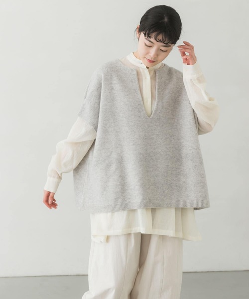 かぐれ ニットベスト FREE ブラック レディース : ZOZOTOWN Yahoo!店