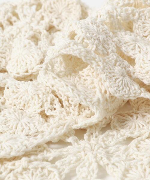 「SMELLY」 ニットキャップ - アイボリー レディース_画像9