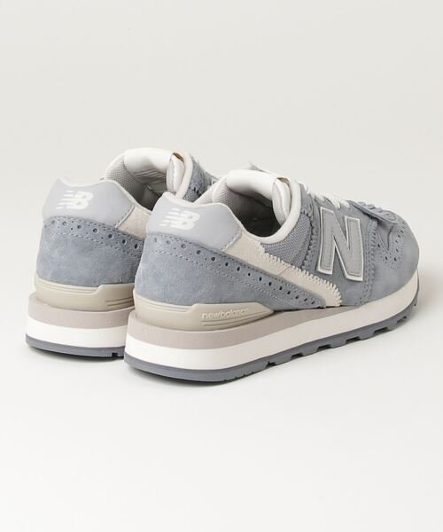 「New Balance」 ローカットスニーカー 25.0cm グレー レディース_画像2