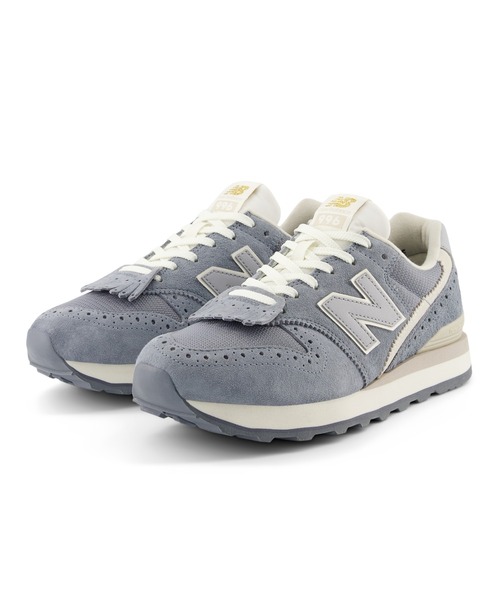 「New Balance」 ローカットスニーカー 25.0cm グレー レディース_画像5