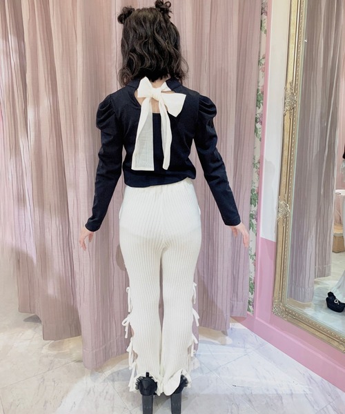 Swankiss（スワンキス） イージーパンツ FREE ブラック レディース