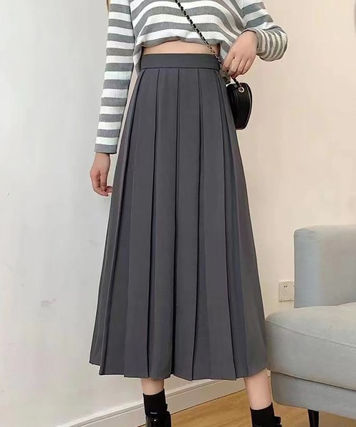 「SAISON DE PAPILLON」 プリーツスカート X-LARGE ベージュ レディース_画像5