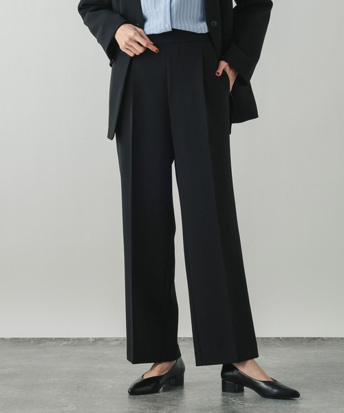 GLOBAL WORK（グローバルワーク） パンツ ウツクシルエットWクロス