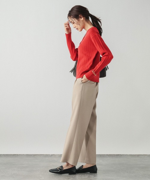 GLOBAL WORK（グローバルワーク） パンツ ウツクシルエットWクロス