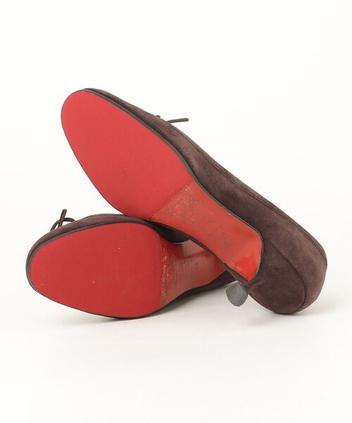 「Christian Louboutin」 パンプス 38 ブラウン レディース_画像3