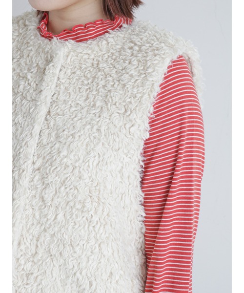 「ehka sopo」 ベスト フリ- キナリ レディース_画像2