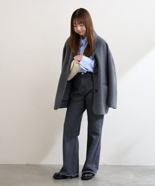 「LE TALON」 シューズ 23cm ブラックミックス レディース_画像3