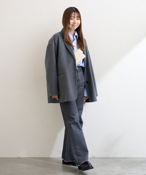 「LE TALON」 シューズ 23cm ブラックミックス レディース_画像4