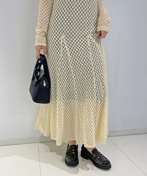 「LE TALON」 シューズ 23cm ブラックミックス レディース_画像9
