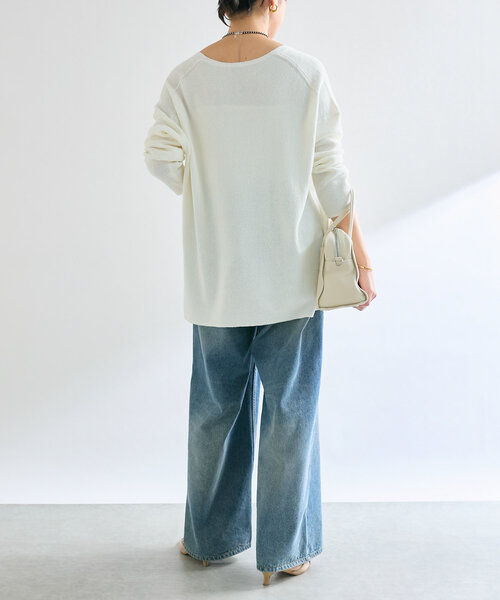 「RIVE DROITE」 長袖ニット FREE ブラック レディース_画像5