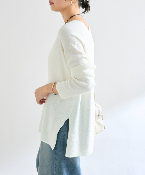 「RIVE DROITE」 長袖ニット FREE ブラック レディース_画像7