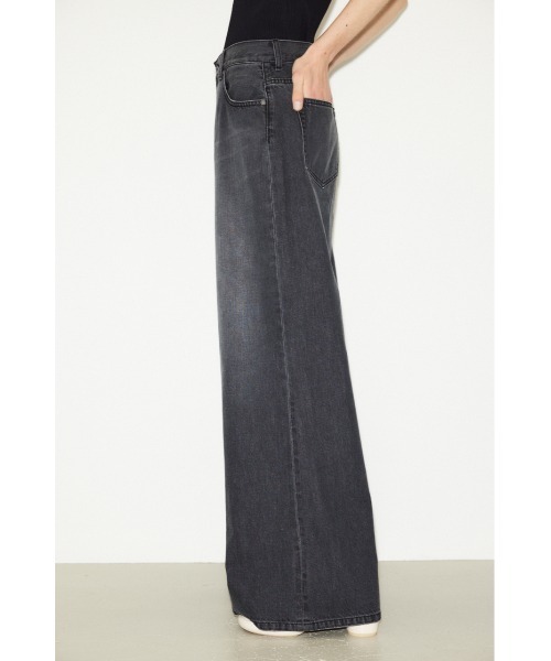 「THROW by SLY」 デニムパンツ 0 ブラック レディース_画像3