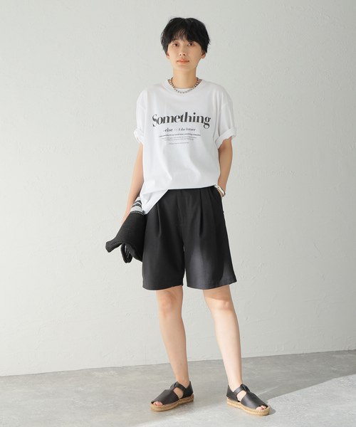 「JOURNAL STANDARD」 ハーフパンツ 36 ブラウン レディース_画像6