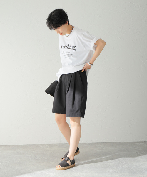 「JOURNAL STANDARD」 ハーフパンツ 36 ブラウン レディース_画像8